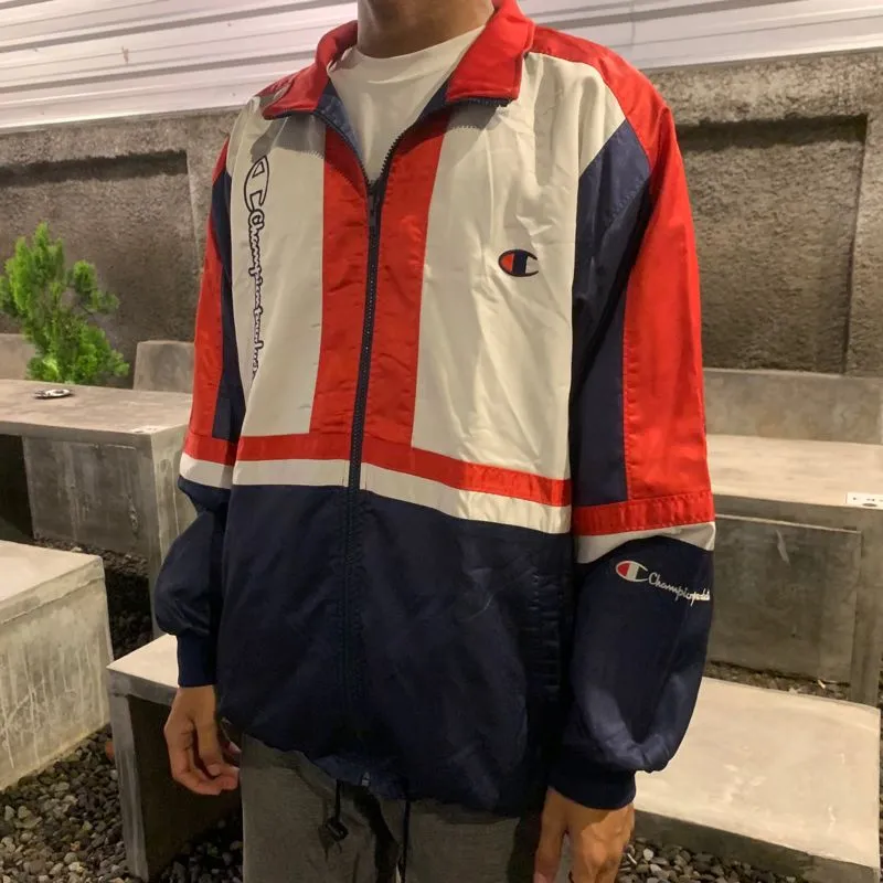 Champion Jacket Vtg photo 1