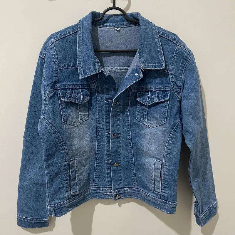 Closed Denim Casual Denim jacket Wanita navy blue photo 1
