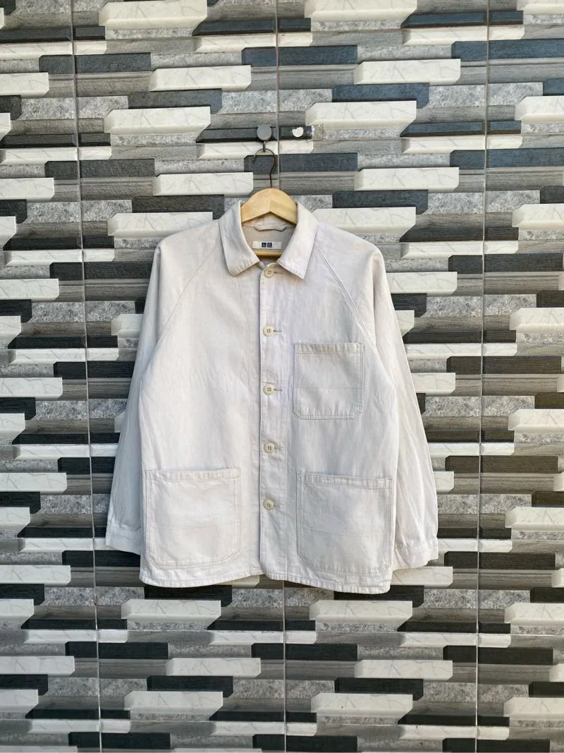 Uniqlo Utility Outer Denim Jacket photo 1