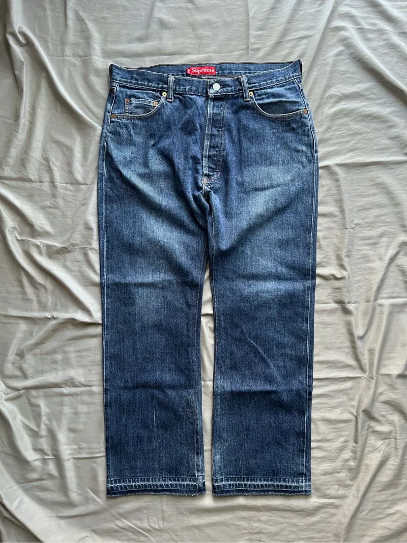 Supreme selvedge denim photo 1