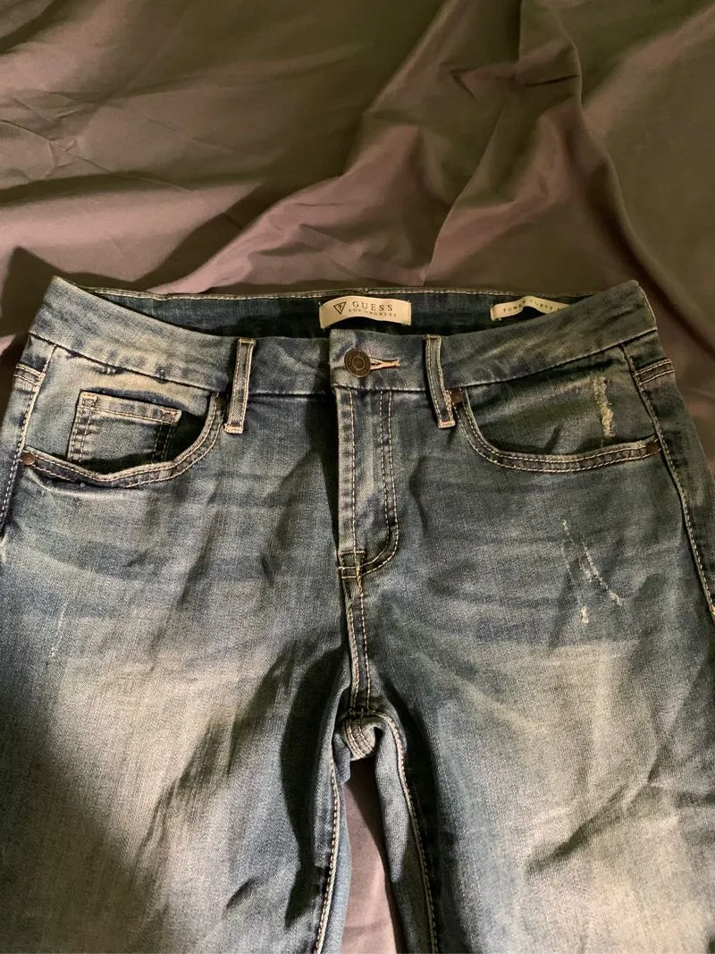 Blue Skinny Jeans GUESS LA photo 1