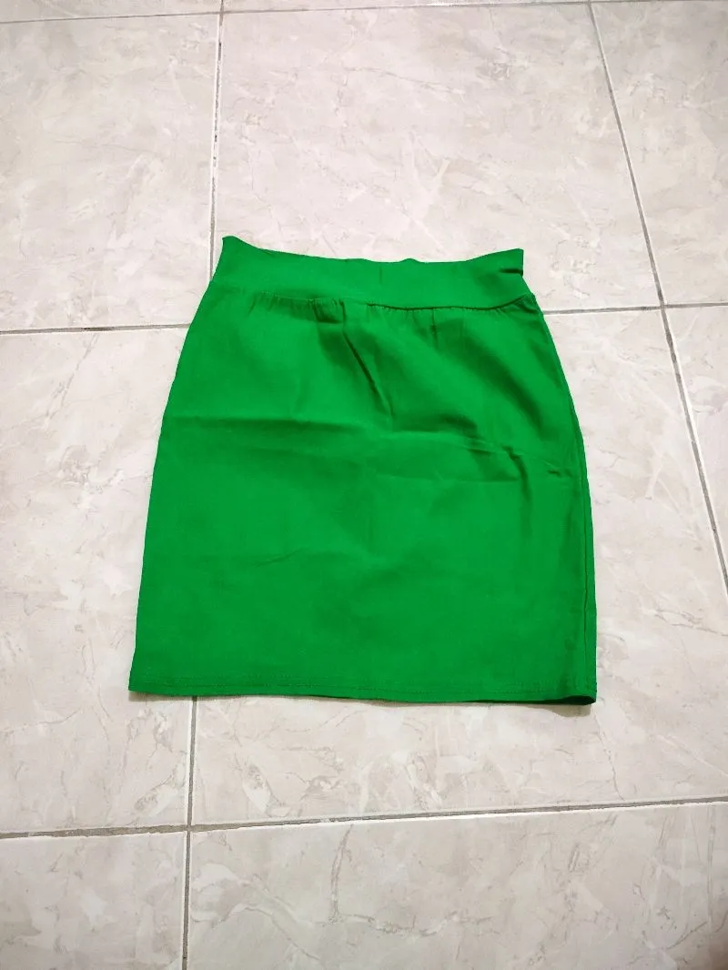 Rok sepan cewek warna hijau  photo 1