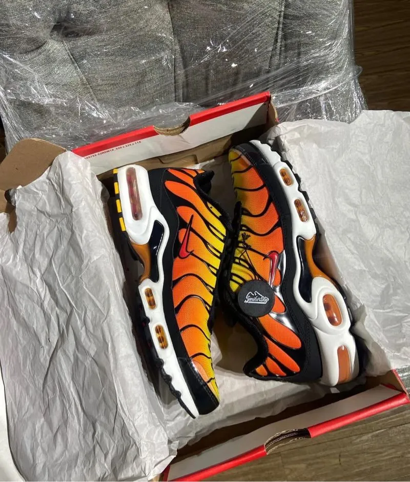 nike air max plus tn sunset photo 1