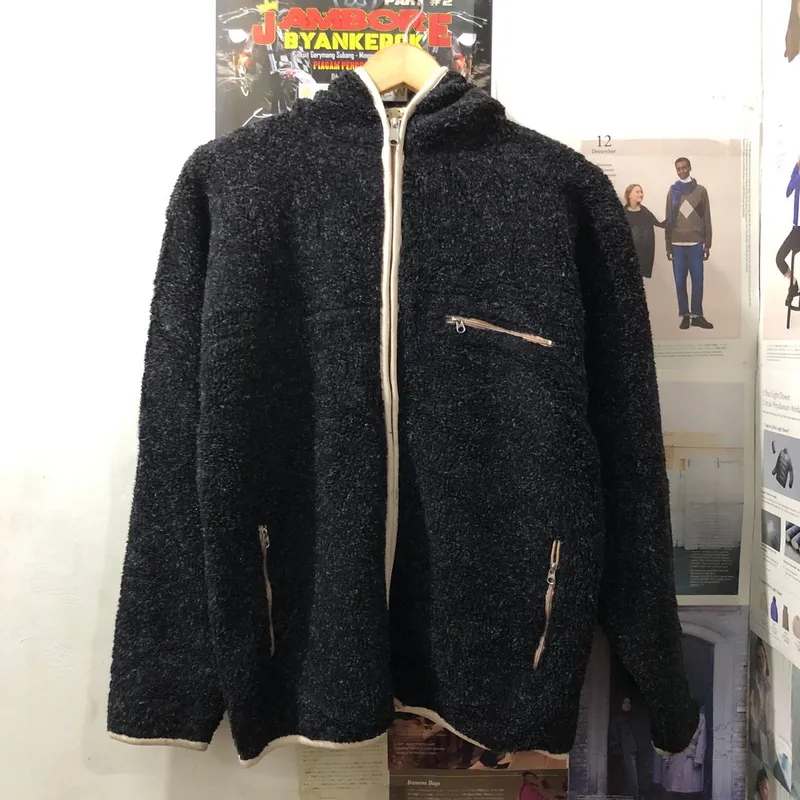 Sportswear Casual Fur coat Pria black photo 1