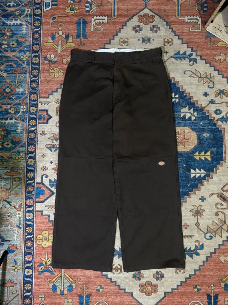 Longpants Dickies Double knee Dark Brown photo 1