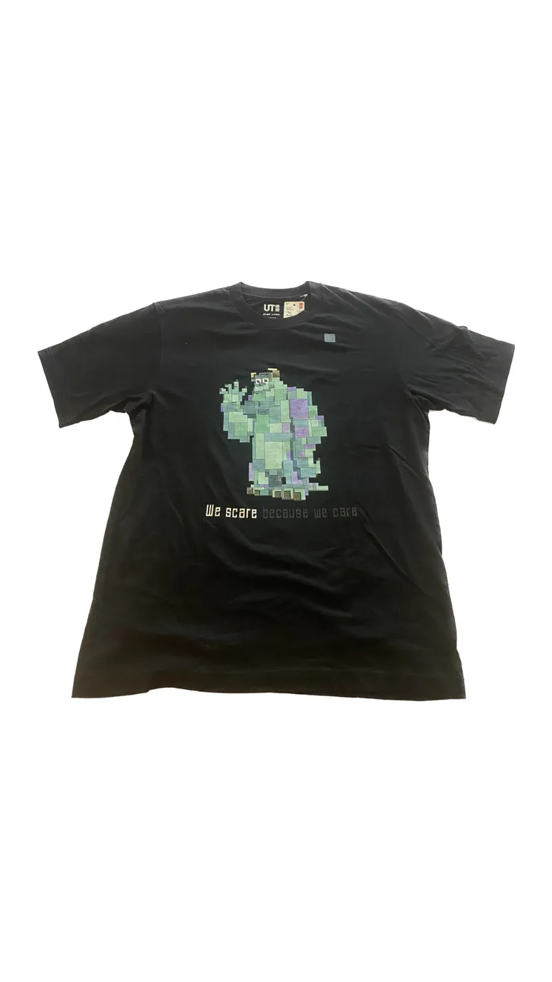 Uniqlo Casual T-shirt Pria black photo 1