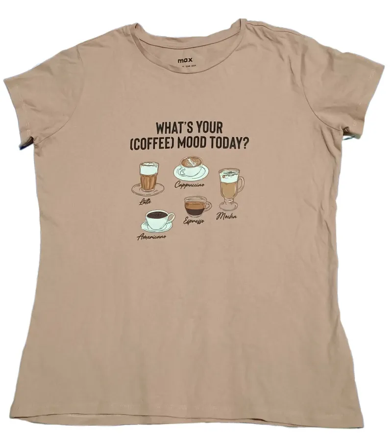 Casual Shirt Wanita tan photo 1