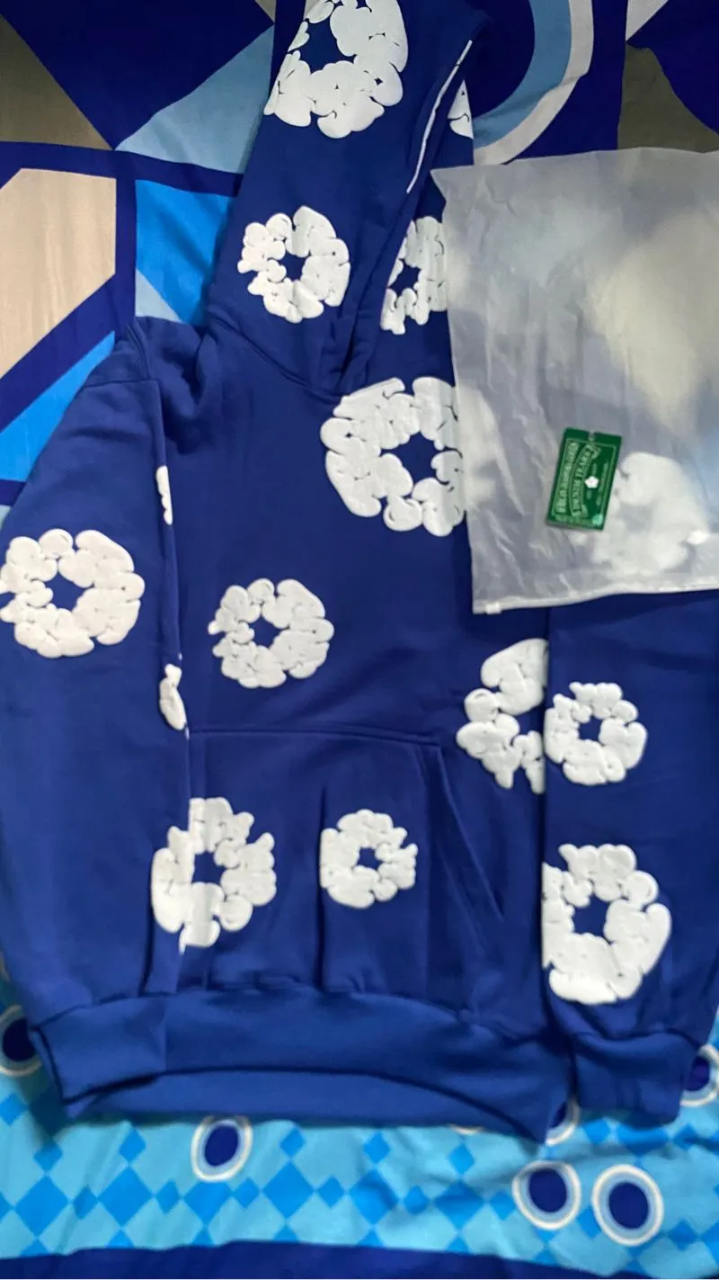 DENIM TEARS BLUE SIZE M photo 1