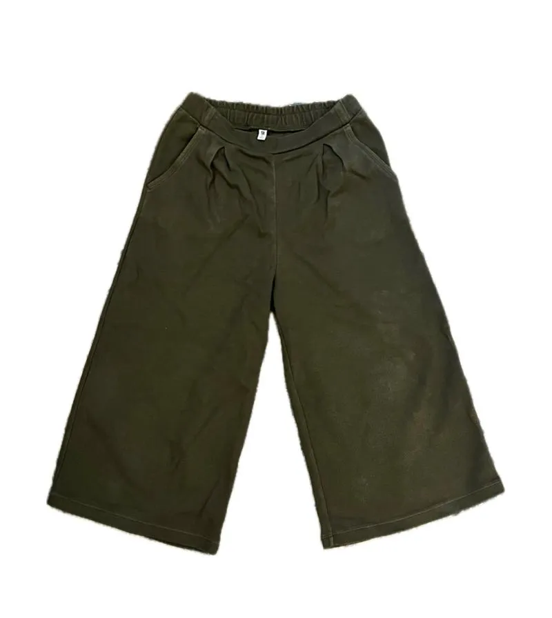 Celana Kulot Uniqlo Green Army photo 1