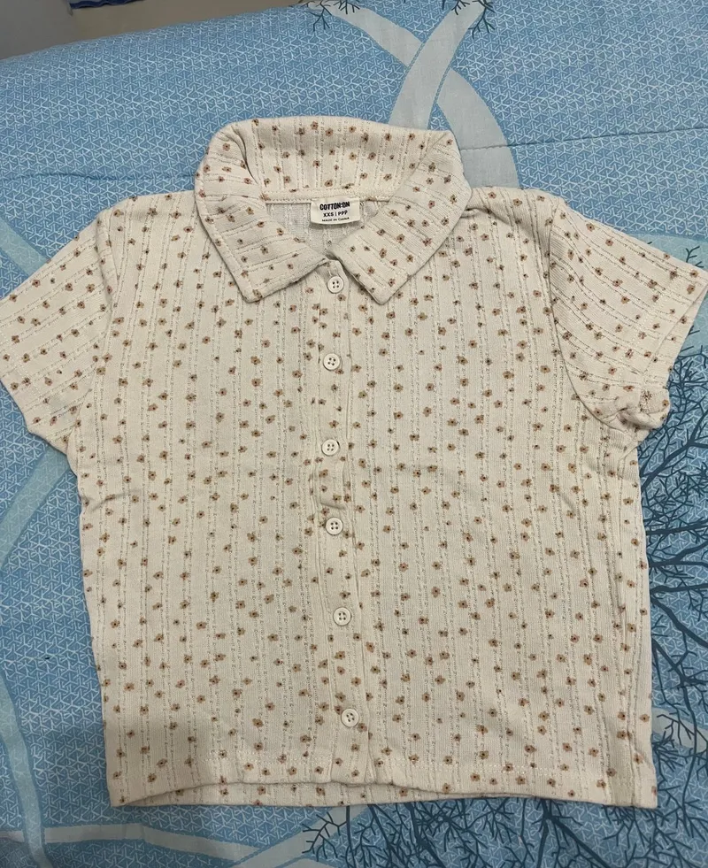 Cotton On Casual Crop top Wanita white photo 1