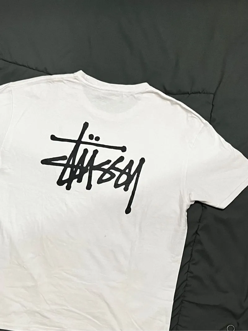 Tshirt  Stussy basic white photo 1
