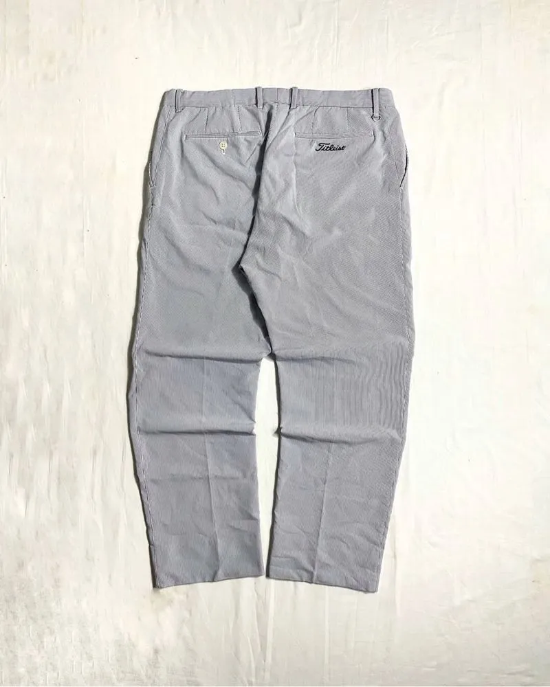Titleist Celana Golf Trouser Pants Stripe Garis Reguler Fit Preloved