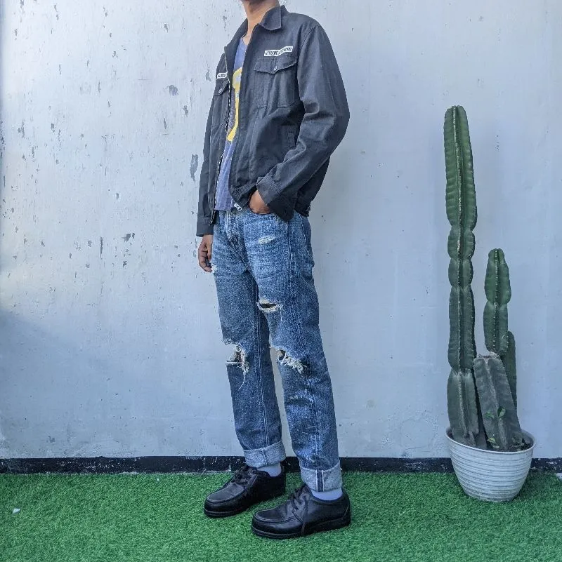 CELANA DENIM MONKEY TIME SELVEDGE  photo 1