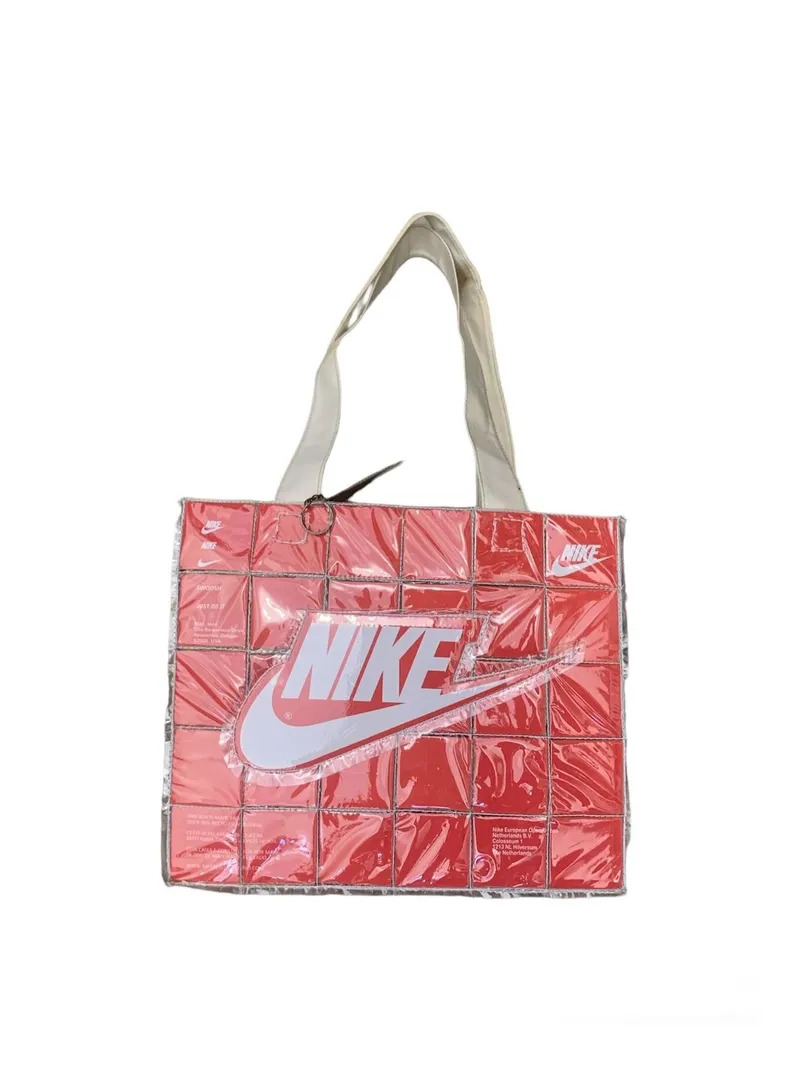 Nike Vintage Reworked Tote bag Wanita white red photo 1