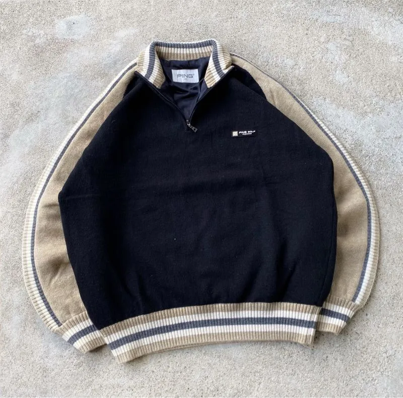 PING SWEATER HALFZIP KNIT photo 1