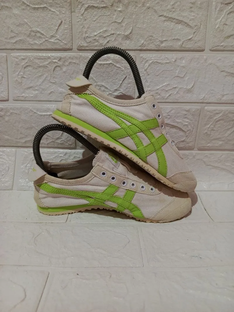 Onitsuka Tiger mexico 66 slip on white soft green photo 1