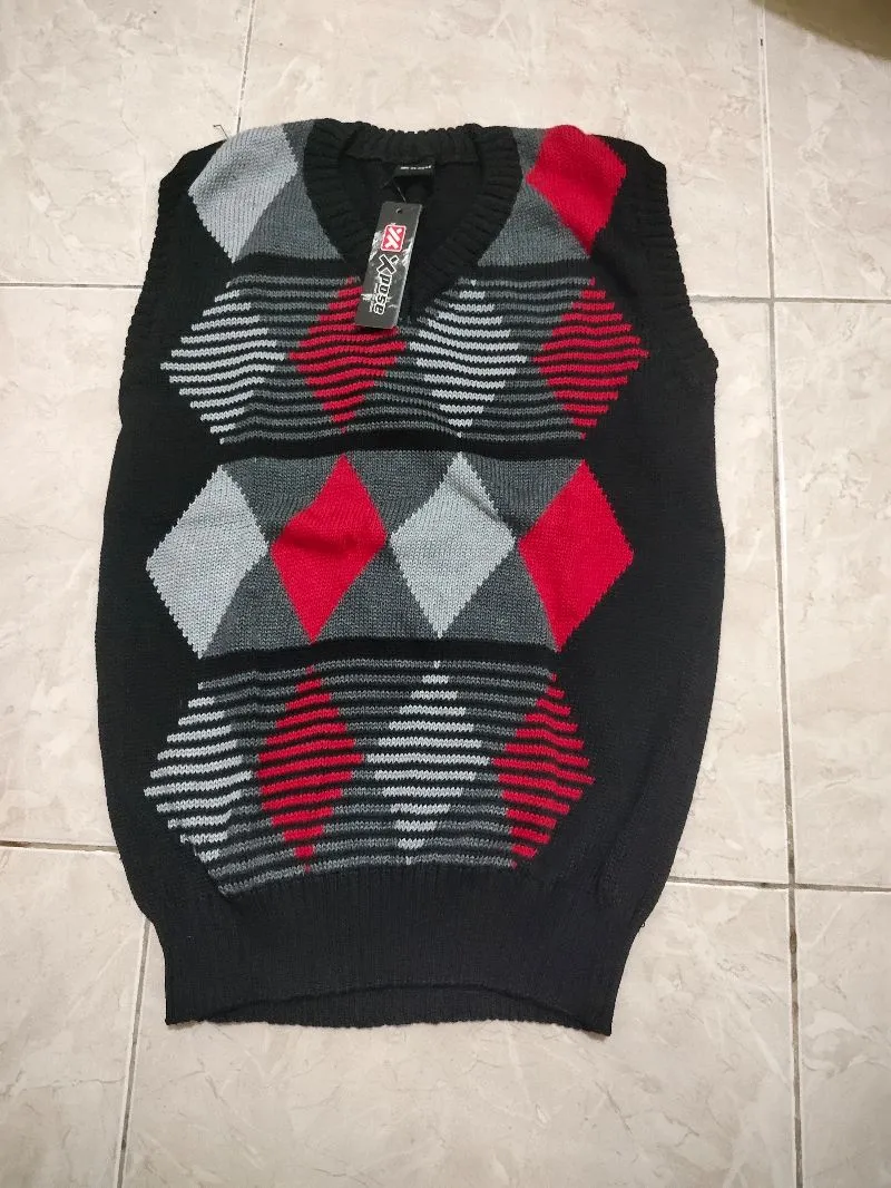 Baju cowok bahan rajut motif photo 1