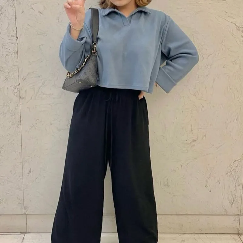 Kemeja wanita Crop top  photo 1