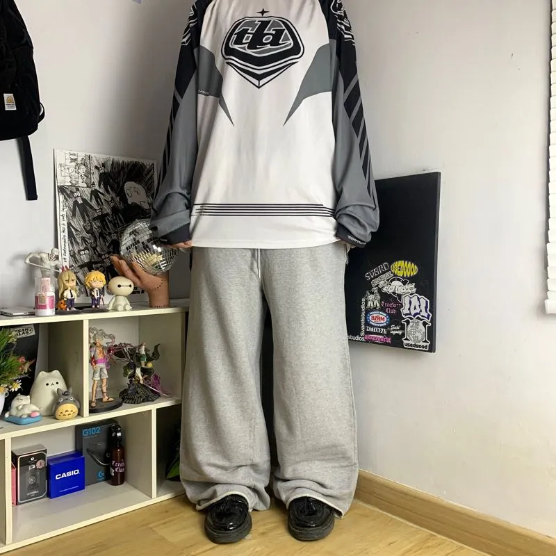 BLUEPOPS GREY HEAVYWEIGHT SWEETPANTS [ RELAX FIT ] photo 1