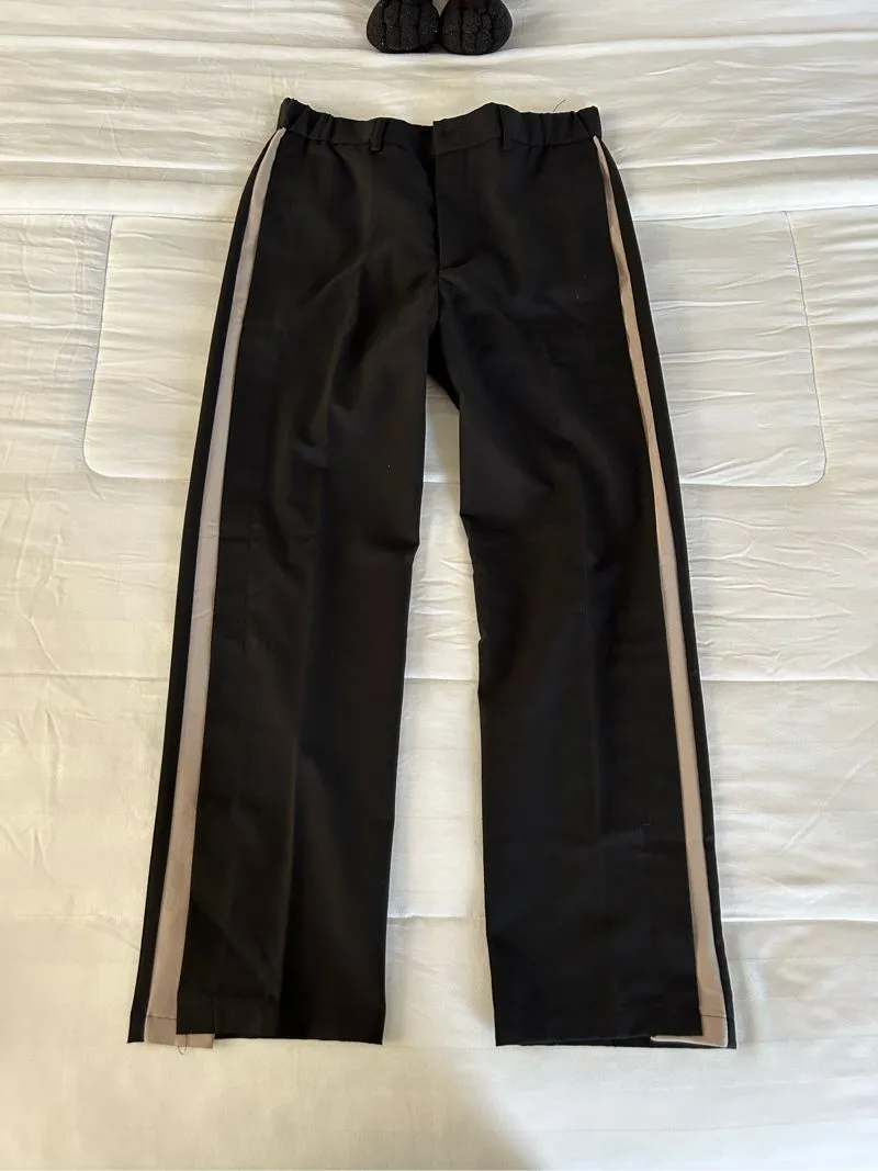 Black Pants with Side Stripes photo 1