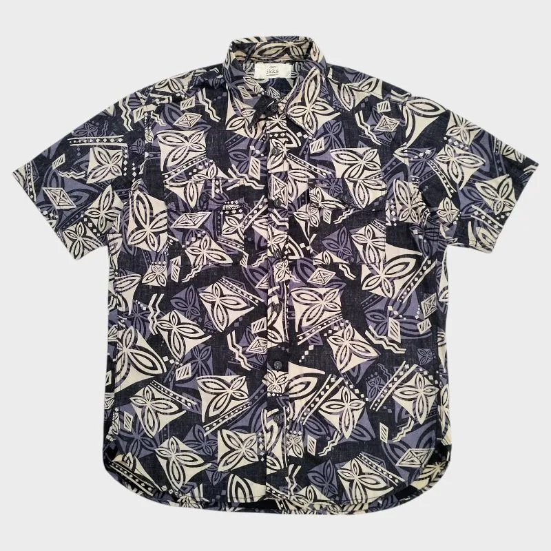 Kemeja japanese brand ikka print reverse motif  photo 1