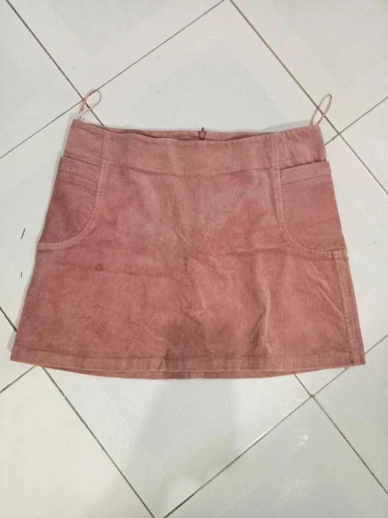 Mango Vintage Y2K Mini skirt Wanita pink photo 1