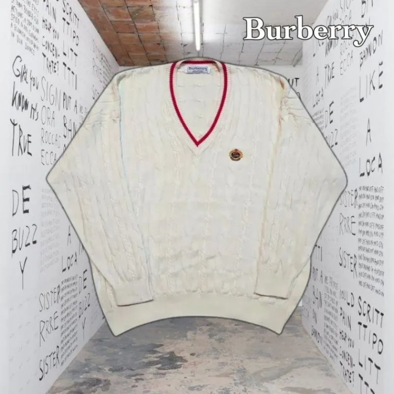 knitwear BURBERRY wol authentic photo 1