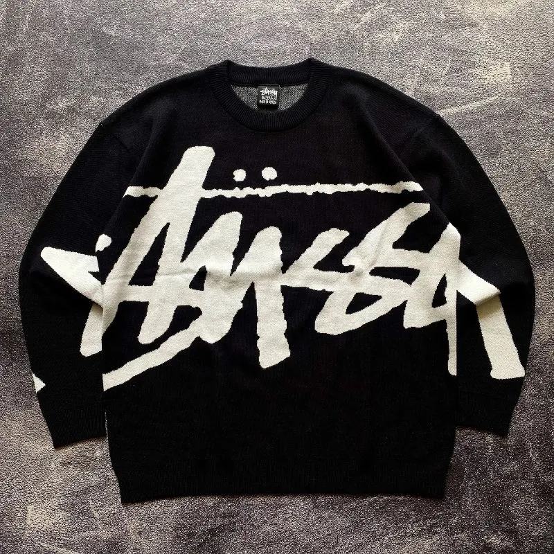 KNITWEAR STUSSY BIG LOGO photo 1
