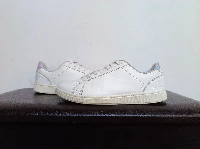 Kappa white leather sneaker photo 1