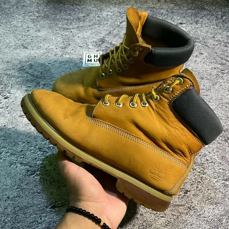 Timberland Boots 6 Inch Yellow Brown 7 Hole photo 1