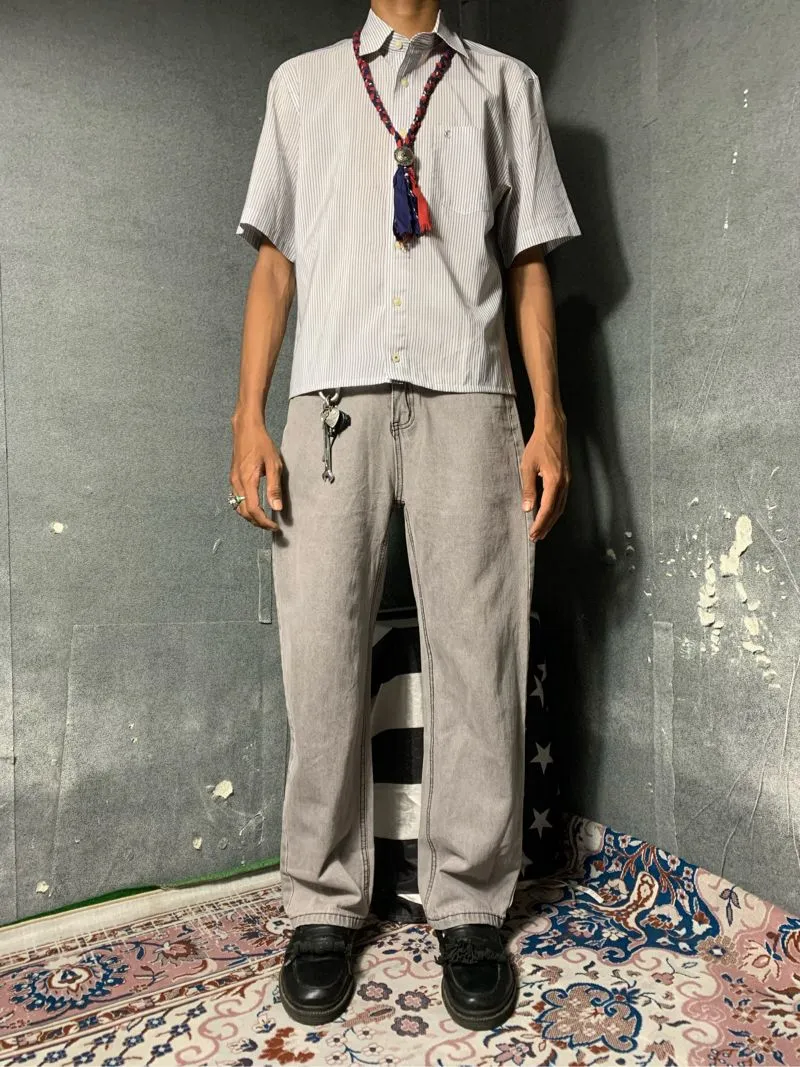 GREY JEANS UNKNOWS BAGGY FIT SECOND ORIGINAL  photo 1