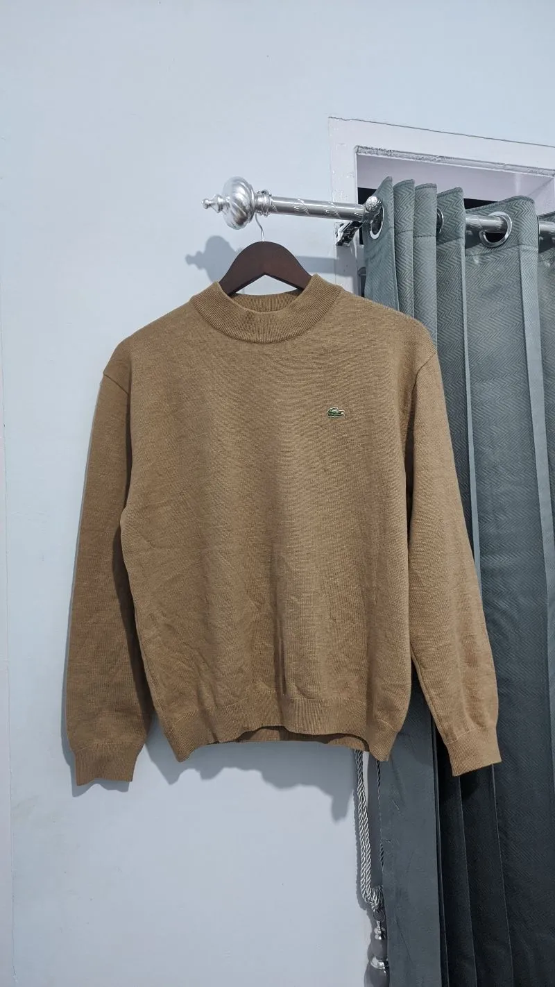 Crewneck brown Lacoste🇫🇷🐊 photo 1