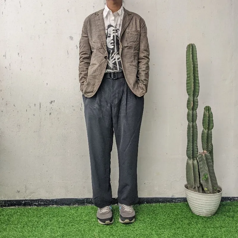 BLAZER ODA DENIM BROWN photo 1