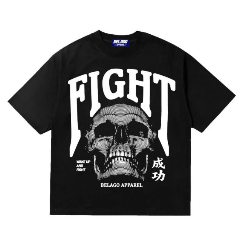 BELAGO FIG HEAD SKULL T SHIRT!! photo 1