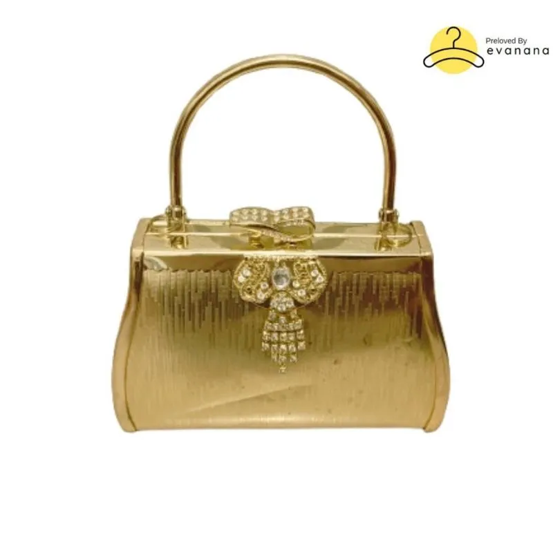 Gold Clutch Bag photo 1