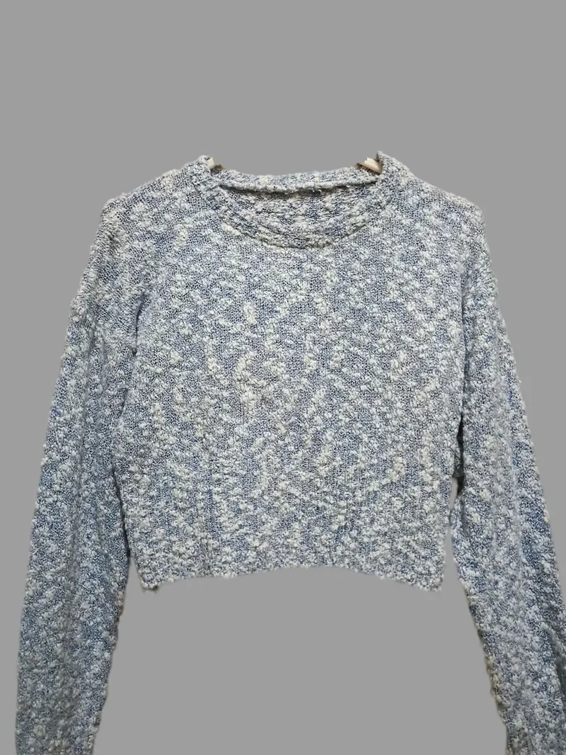 Casual Sweater Wanita blue photo 1