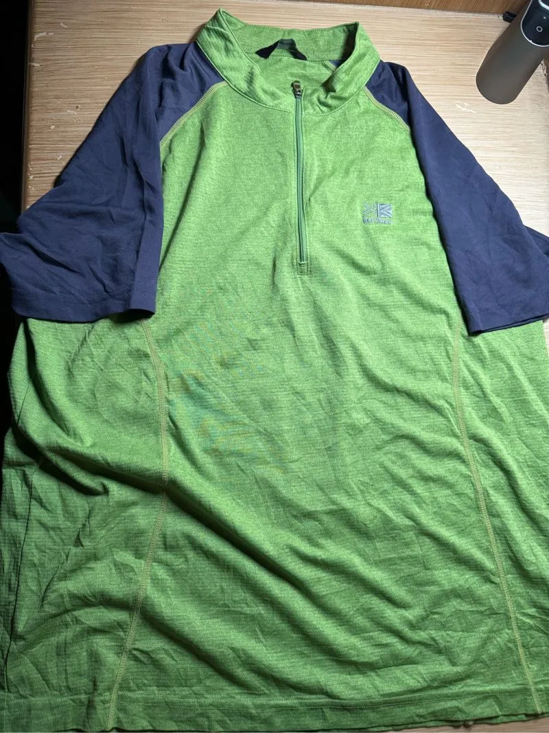 Kaos Outdoor Karrimor Baselayer Green Gunung Hiking Trekking photo 1