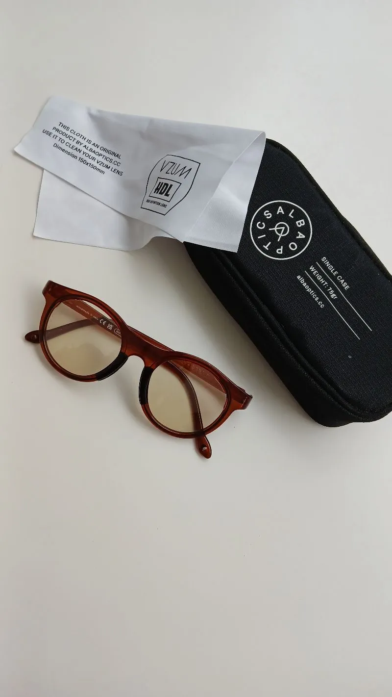 Alba optics Vzum glasses Brown photo 1