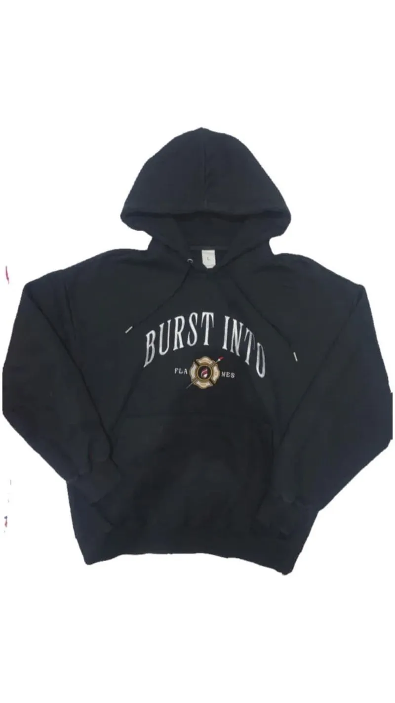 Hoodie burst into photo 1