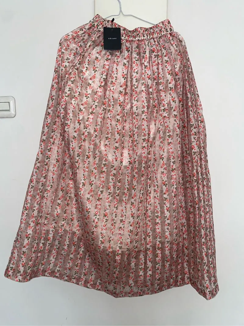 flower maxi skirt photo 1