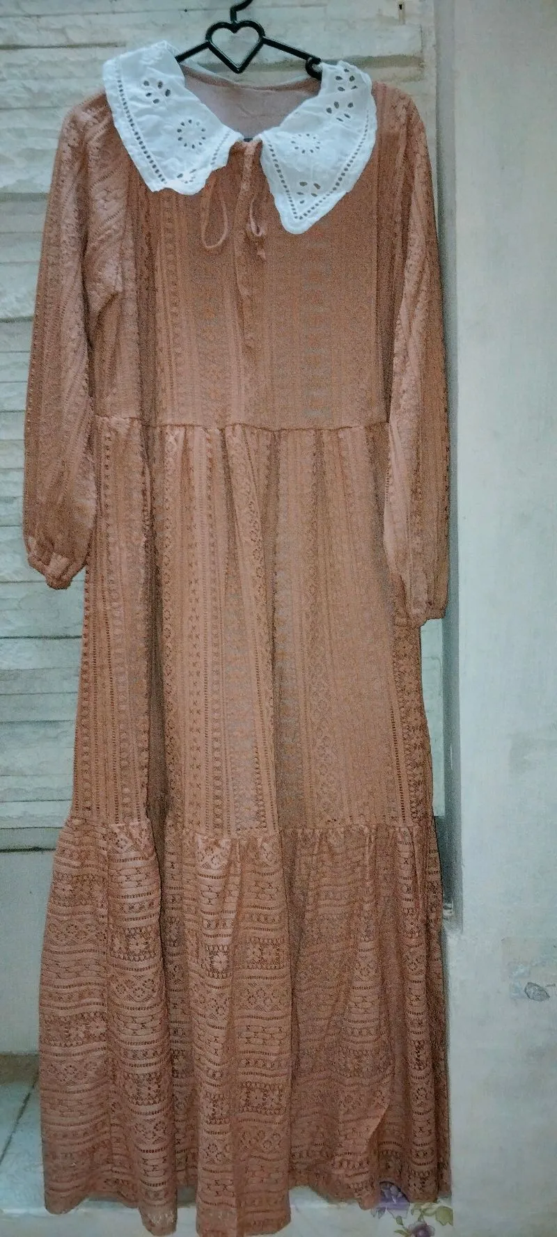 Gamis muslimah cantik renda  photo 1