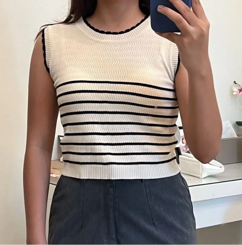 stripe tank top photo 1