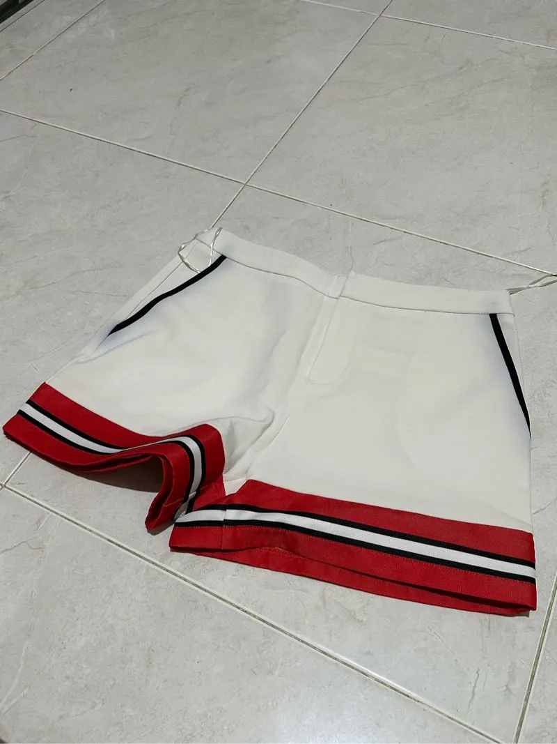 Maje white short pants celana pendek putih photo 1
