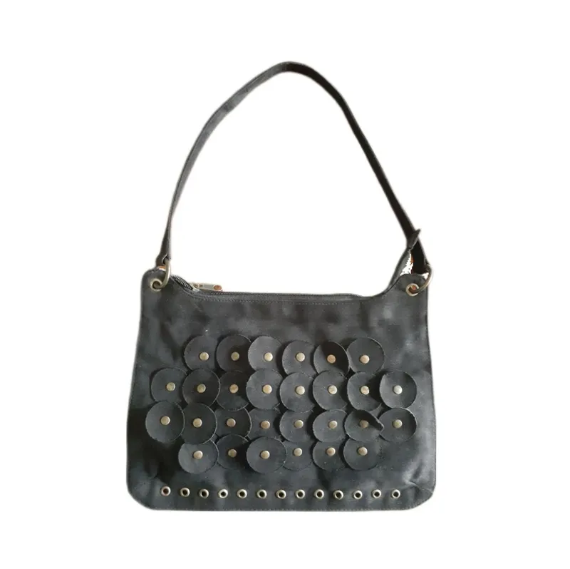 Vintage Shoulder bag Wanita black photo 1