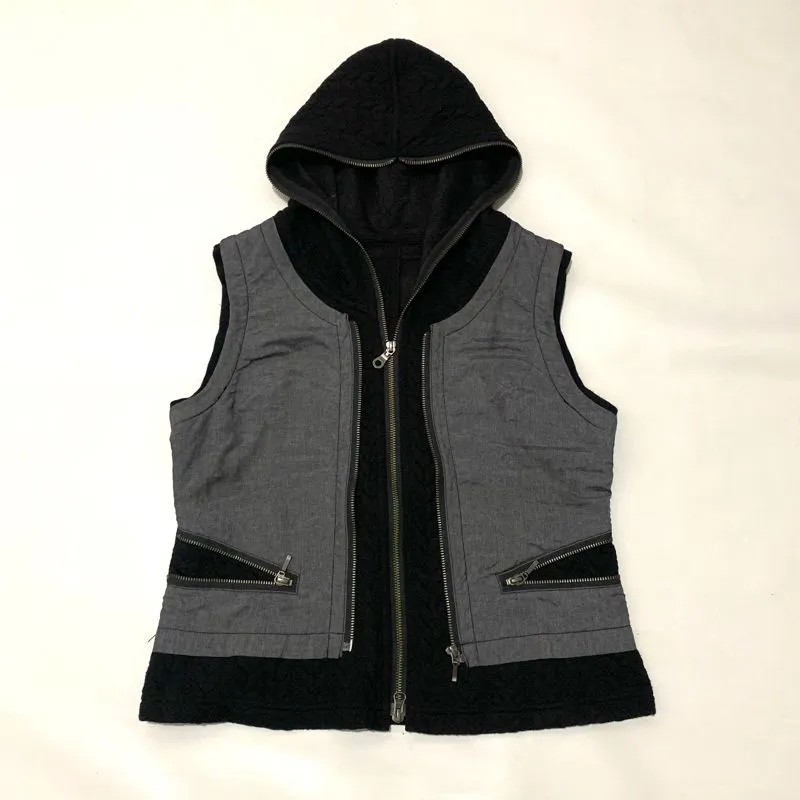 Chirst Montez Hoodie Vest Like Rick Owens photo 1