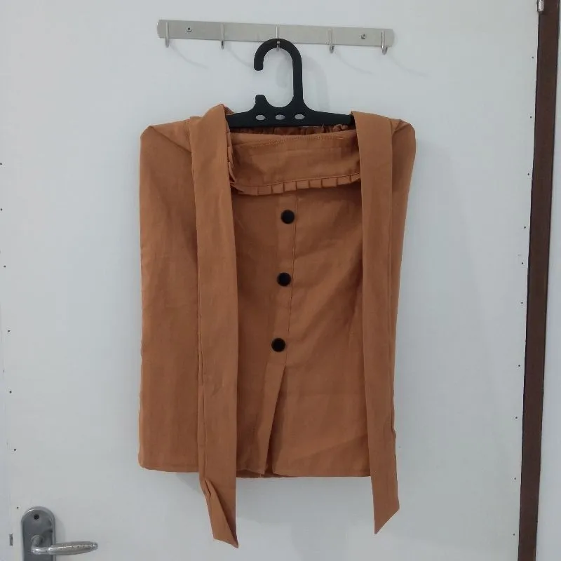 midi skirt woman rok wanita photo 1