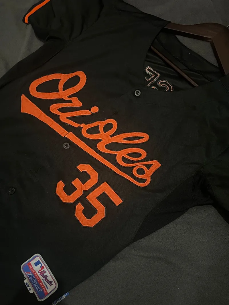 Gorpcore Sportswear Jersey Pria black orange photo 1