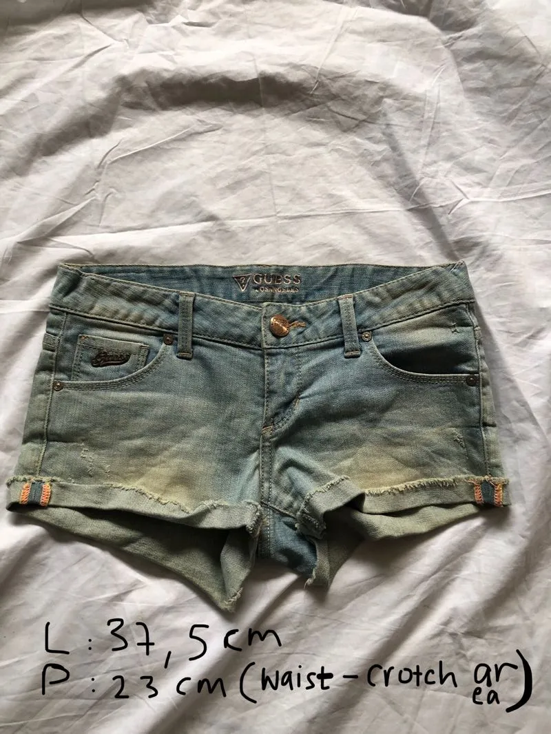 Y2K Guess short denim photo 1