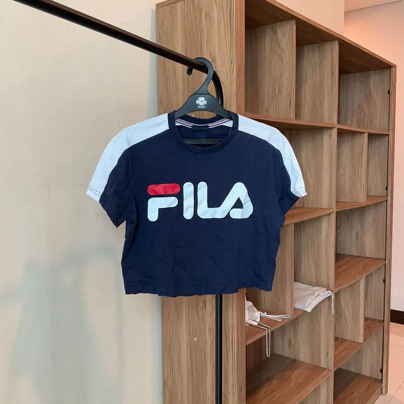 Fila T-shirt Wanita navy photo 1