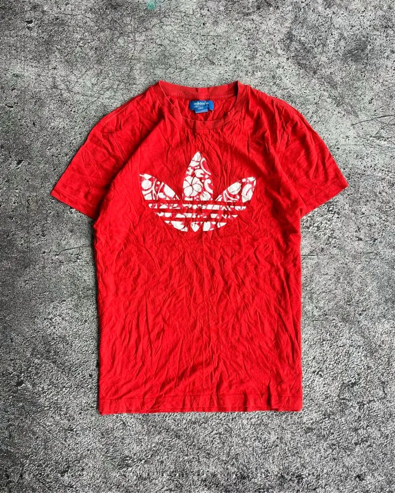 T shirt Adidas trefoil big logo size M photo 1